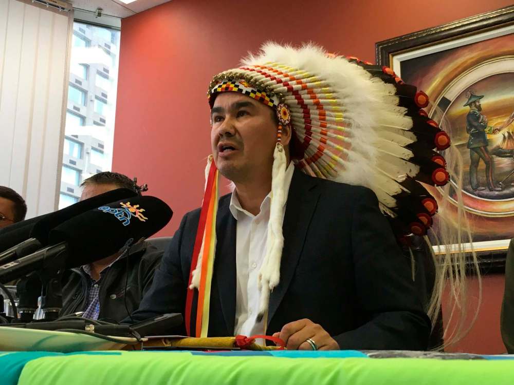 RUTH BONNEVILLE / WINNIPEG FREE PRESS
Chief Ted Bland, of York Factory First Nation, said the Keewatin Railway Company has the people, equipment and experience to fix the tracks.