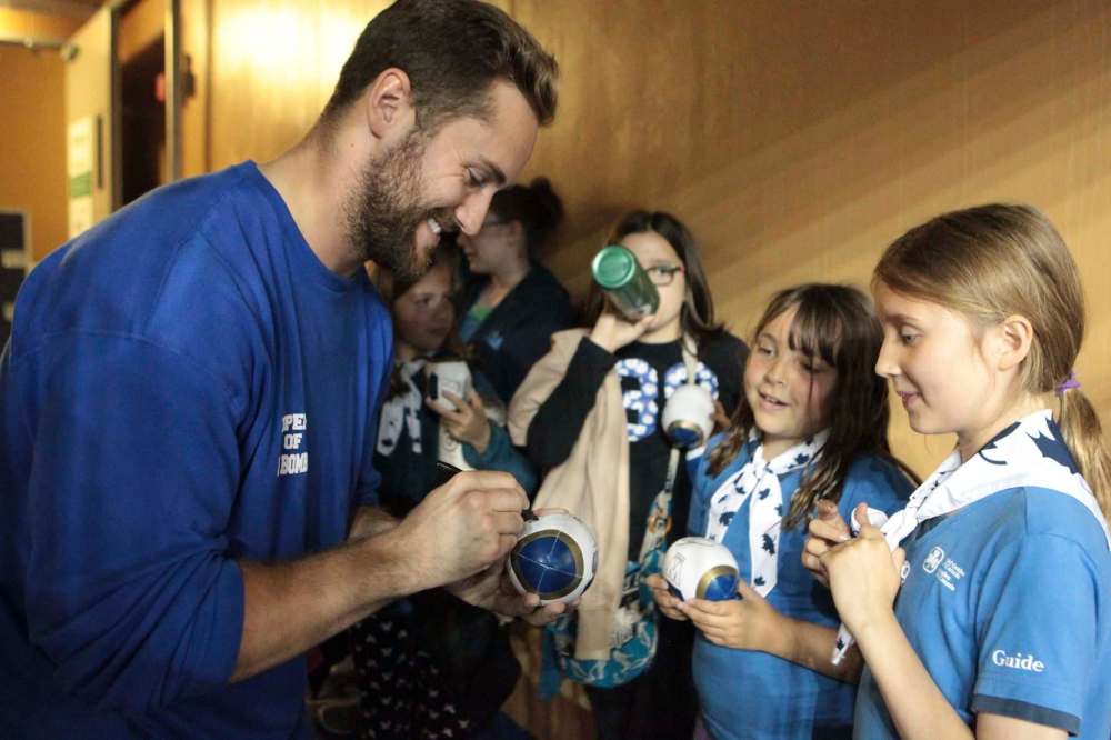 Supplied
Thomas Miles of the Winnipeg Blue Bombers says community service runs in his family. He and his sister both credit their parents, a couple of lifelong volunteers.