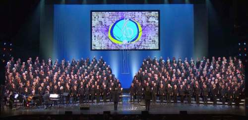 Photo gracieuseté Carole Bellavance
Le Choeur En Supplément’Air lors d’un concert au Grand Théâtre de Québec.
