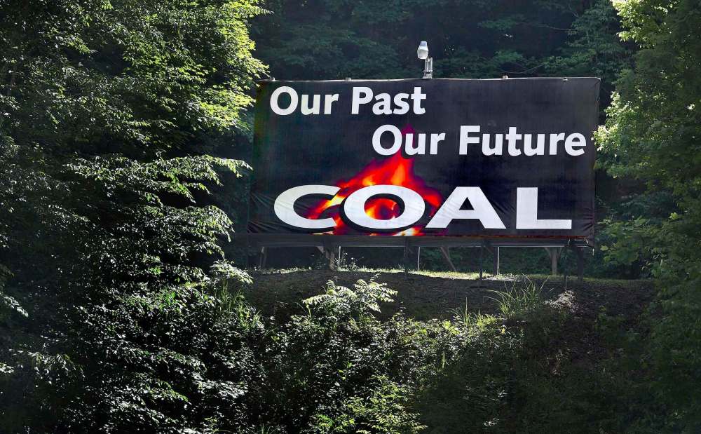 Photos by Michael S. Williamson / Washington Post
Pro-coal signage is found all over West Virginia, where the coal industry has been a way of life for more than a century.
