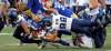 BORIS MINKEVICH / WINNIPEG FREE PRESS
A plucky Winnipeg Blue Bombers crew defeated the Toronto Argonauts at IGF, Thursday.