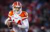 B.C. Lions' quarterback Travis Lulay looks for a receiver during second half CFL Western Final football action against the Calgary Stampeders in Calgary, Sunday, Nov. 20, 2016. Lulay entered the game on B.C.'s opening possession after starter Jonathon Jennings suffered a reported shoulder injury. (Jeff McIntosh / The Canadian Press files)