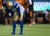 Darryl Dyck / The Canadian Press
Bombers' kicker Justin Medlock missed a 50-yard field goal attempt on the final play that would have tied the game against the B.C. Lions Friday.