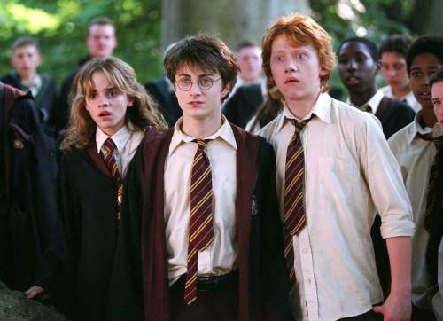 Murray Close / Warner Bros. pictures
Emma Watson (left), Daniel Radcliffe and Rupert Grint brought Hermione Granger, Harry Potter and Ron Weasley to life on the silver screen.