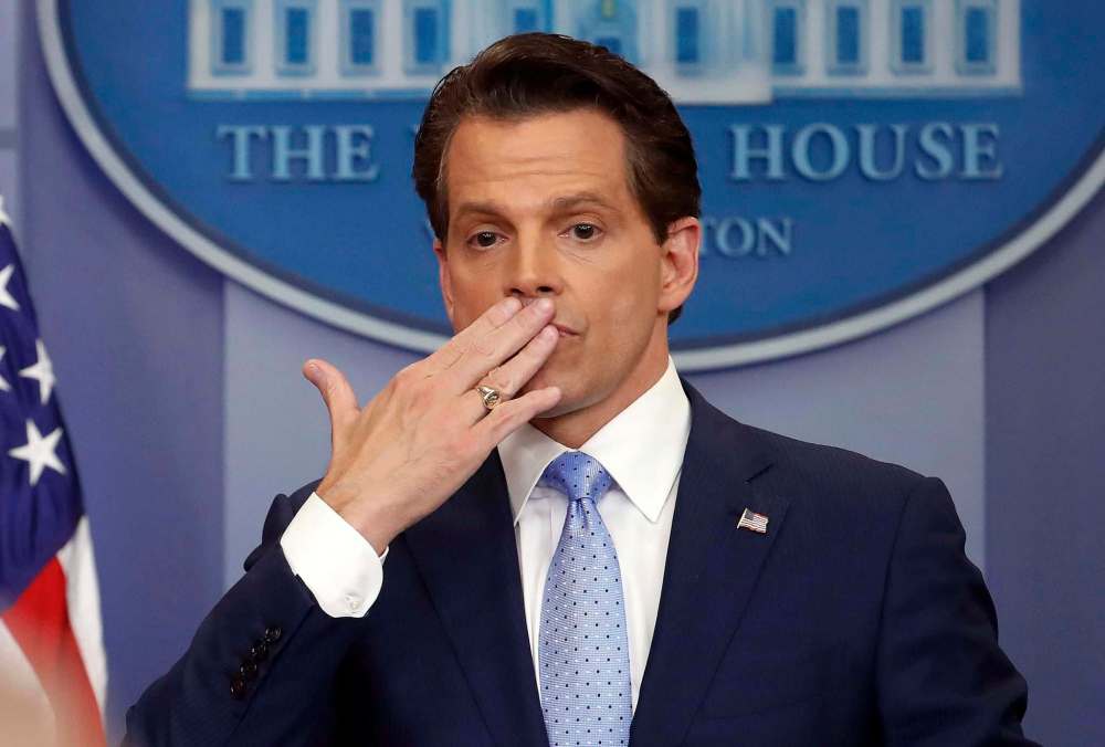 Pablo Martinez Monsivais / The Associated Press
White House communications director Anthony Scaramucci