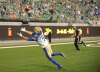 Winnipeg Blue Bombers wide receiver Weston Dressler stretches out for a pass during CFL action against the Saskatchewan Roughriders at the brand new Mosaic Stadium, in Regina on Saturday, July 1, 2017. THE CANADIAN PRESS/Mark Taylor
