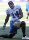 JOE BRYKSA / WINNIPEG FREE PRESS
T.J. Thorpe has 129 yards in two games, including 70 yards after the catch.