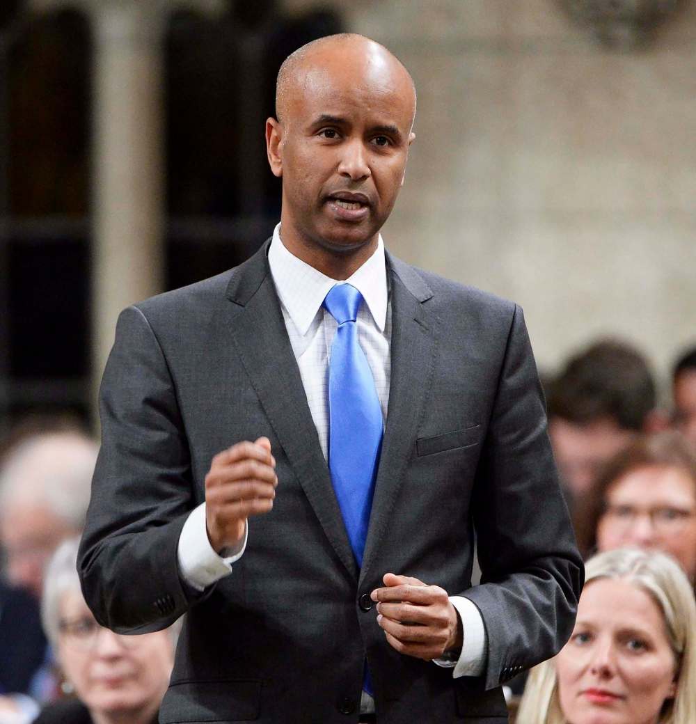 Adrian Wyld / The Canadian Press Files
Immigration Minister Ahmed Hussen during Question Period in the House of Commons in Ottawa.