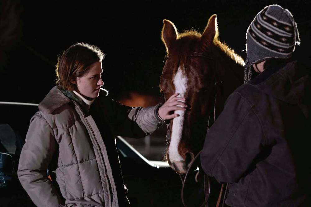 IFC FILMS
Kristen Stewart (left) receives star billing for Certain Women, but she plays second fiddle to Lily Gladstone (right) in their story.