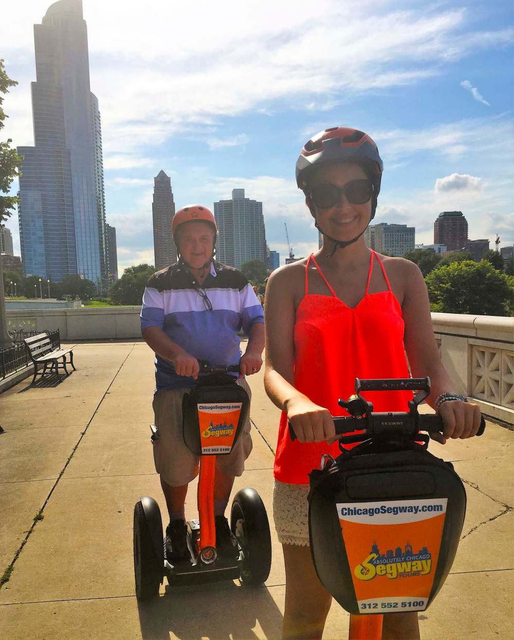 SUPPLIED
Ron Pradinuk really enjoyed the Segway adventure.