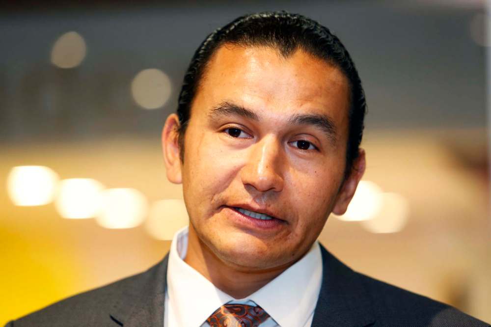 JUSTIN SAMANSKI-LANGILLE / WINNIPEG FREE PRESS FILES
NDP leadership candidate Wab Kinew