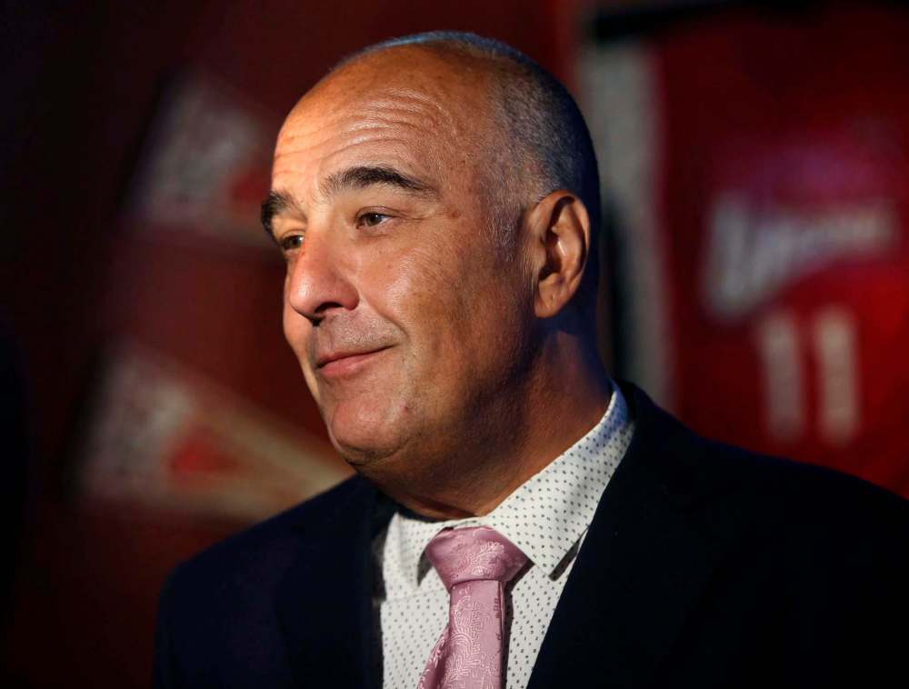 WAYNE GLOWACKI / WINNIPEG FREE PRESS
University of Winnipeg athletic director Dave Crook announces changes to the annual Wesmen Classic tournament during a news conference on Tuesday.
