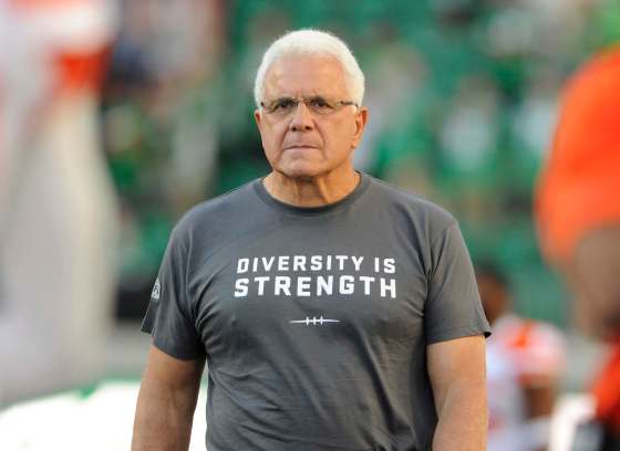 THE CANADIAN PRESS/Mark TaylorB.C. Lions head coach Wally Buono sports a 