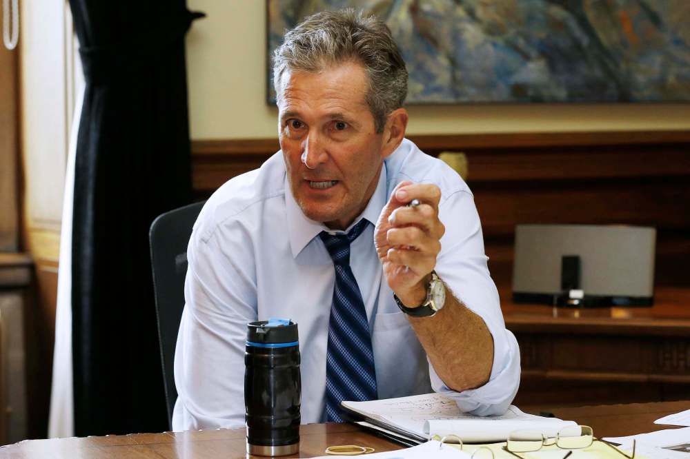 JOHN WOODS / WINNIPEG FREE PRESS
Manitoba Premier Brian Pallister is expected to announce his first cabinet shuffle on Thursday.