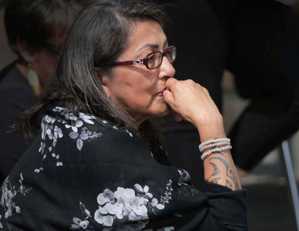 RUTH / BONNEVILLE WINNIPEG FREE PRESS
Thelma Morrisseau says future inquiry meetings should be held in places where Indigenous people will feel safe opening up.