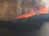 FACEBOOK
MLA Judy Klassen shared a photo showing the wildfire on her Facebook page.