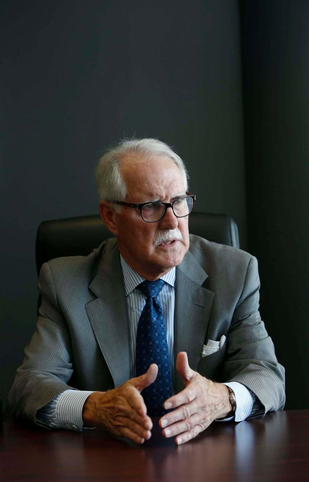WAYNE GLOWACKI / WINNIPEG FREE PRESS
Veteran civil litigator Dave Hill said that years-long delays for civil cases have had a ‘devastating’ effect on those awaiting trial.