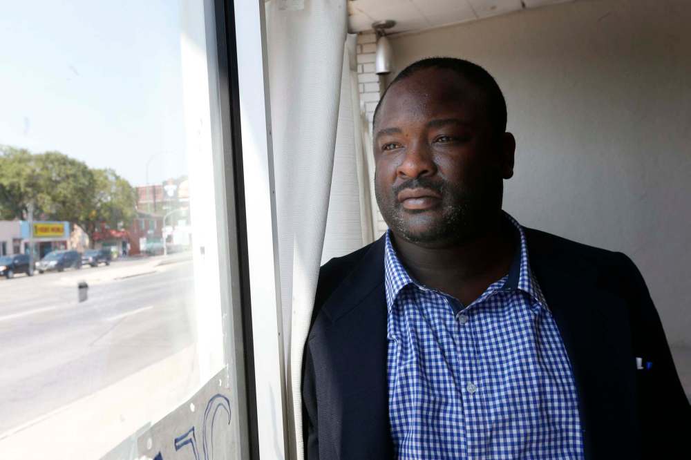WAYNE GLOWACKI / WINNIPEG FREE PRESS
Abu Bakarr Kamara, president of the Sierra Leone Nationals Association of Manitoba, is organizing a vigil for victims of the Sierra Leone mudslides.