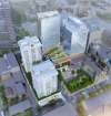 SUPPLIED
True North Square, as shown in an artist’s rendering, will include a 288-room, 18-storey Sutton Place Hotel and a 130-room, 13-storey, luxury rental apartment building.