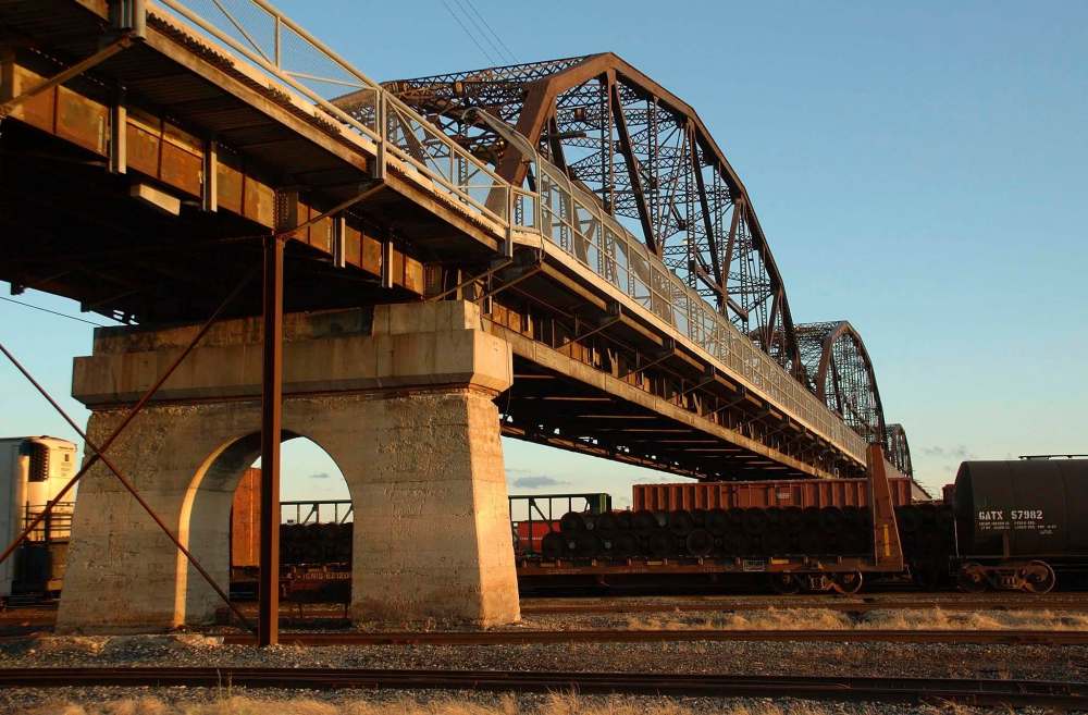 Brent Bellamy
Winnipeg could follow the lead of other cities and turn the old Arlington Bridge (above) into an innovative public space. One such city is Washington, D.C., which reimagined its decommissioned 11th Street Bridge (left) as a multi-functional community space.