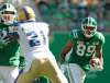 Mark Taylor / The Canadian Press Files
Saskatchewan Roughriders wide receiver Duron Carter finds an opening against the Blue Bombers in Regina last Sunday.