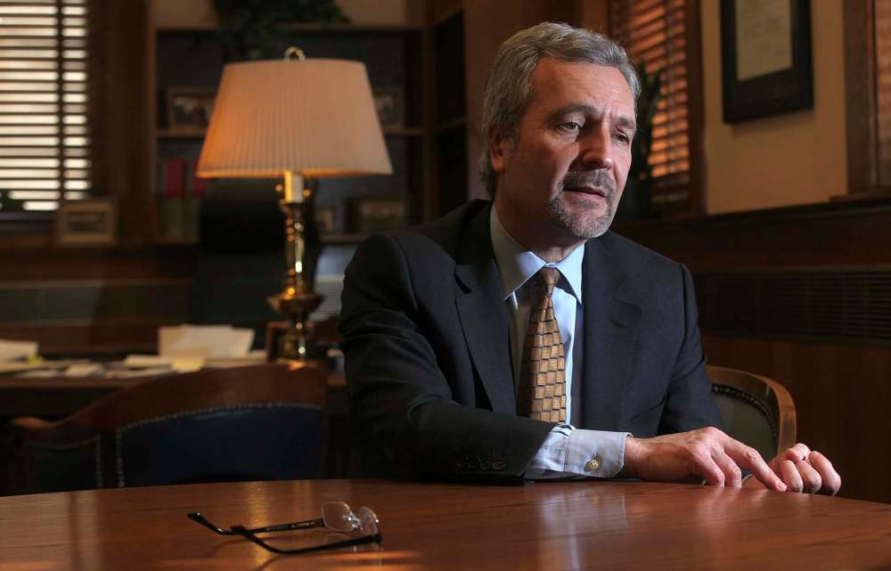 PHIL HOSSACK / WINNIPEG FREE PRESS FILES
Manitoba Court of Queen’s Bench Chief Justice Glenn Joyal said new rules are coming this January to help speed up the waiting period for civil trials.