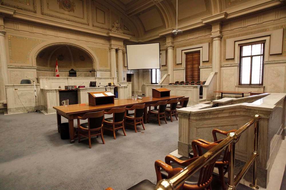 John Woods / Winnipeg Free Press files
Manitoba’s Court of Queen’s Bench is often empty during the summer months.