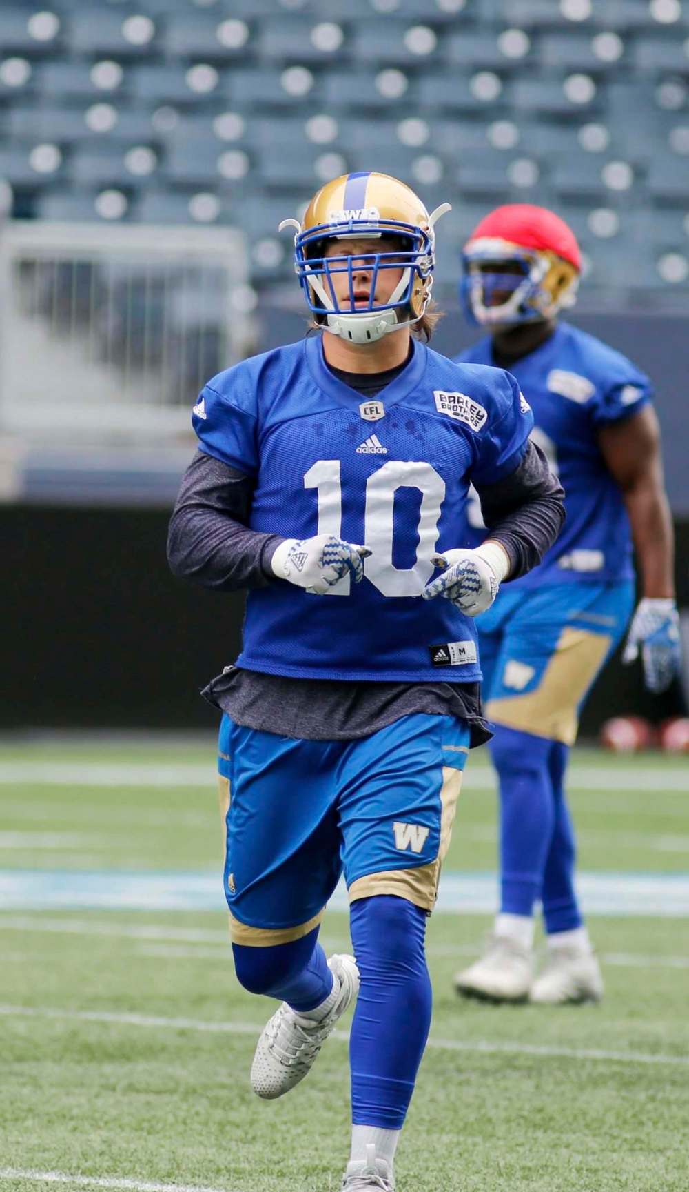 JUSTIN SAMANSKI-LANGILLE / WINNIPEG FREE PRESS
Bombers linebacker Sam Hurl will be focusing on the game plan when the Banjo Bowl kicks off Saturday.