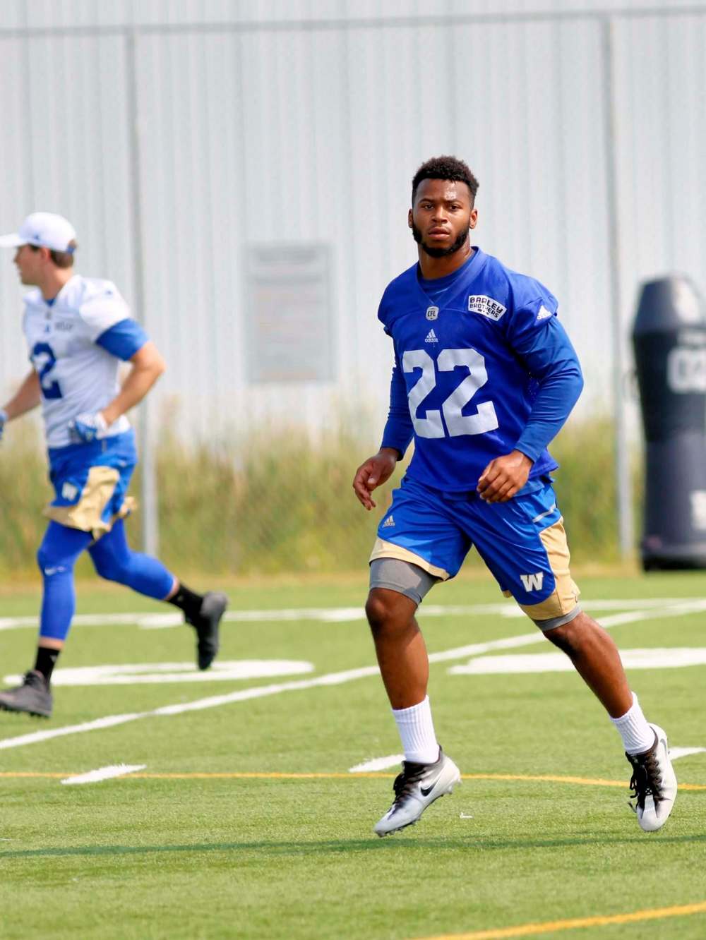 JUSTIN SAMANSKI-LANGILLE / WINNIPEG FREE PRESS
Brian Walker would be a welcome addition to the defence for the Banjo Bowl.