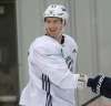 WAYNE GLOWACKI / WINNIPEG FREE PRESS
Winnipeg Jets player Tyler Myers skating at the BELL MTS Iceplex with teammates Monday.