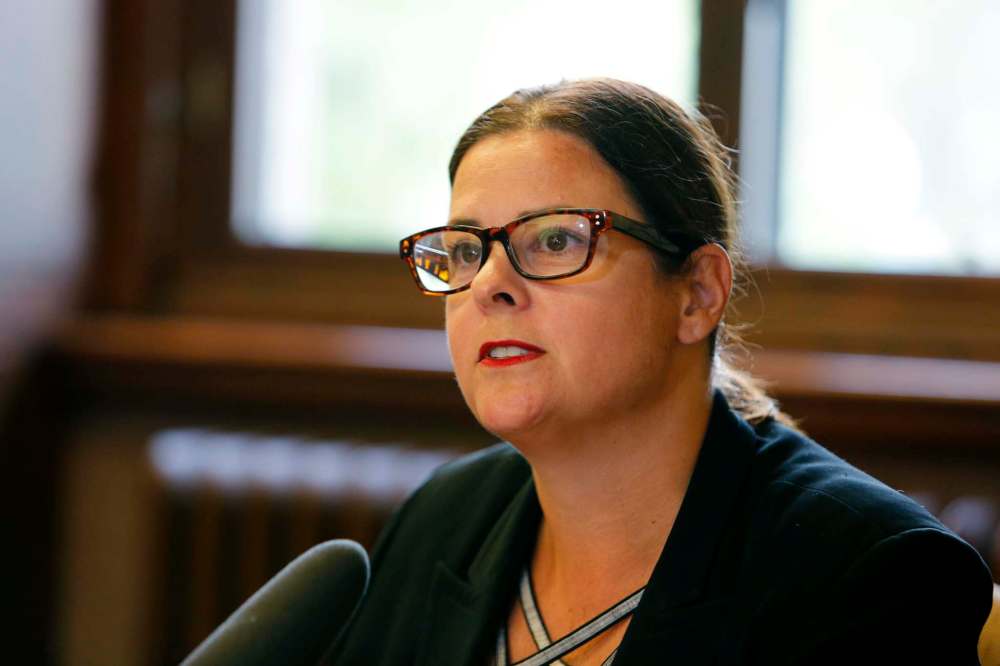 JUSTIN SAMANSKI-LANGILLE / WINNIPEG FREE PRESS
Provincial Justice Minister Heather Stefanson