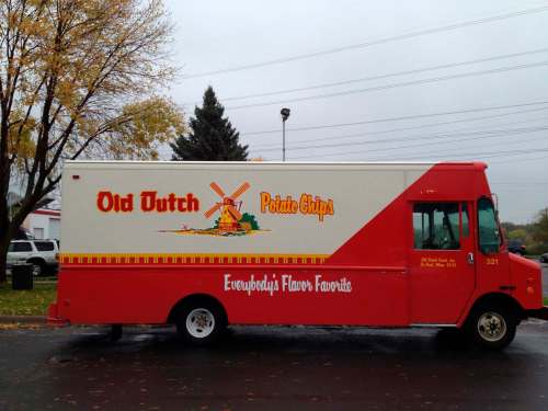 Old Dutch delivery van, Roseville, Minn., 2013.