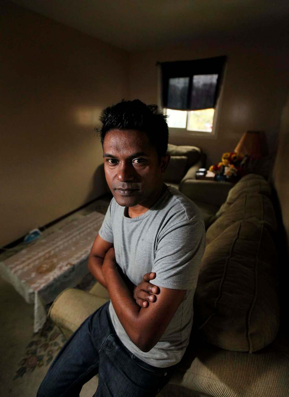 PHIL HOSSACK / WINNIPEG FREE PRESS
Mohamed Tayeb lost two relatives last week to the ongoing bloodshed in Myanmar.