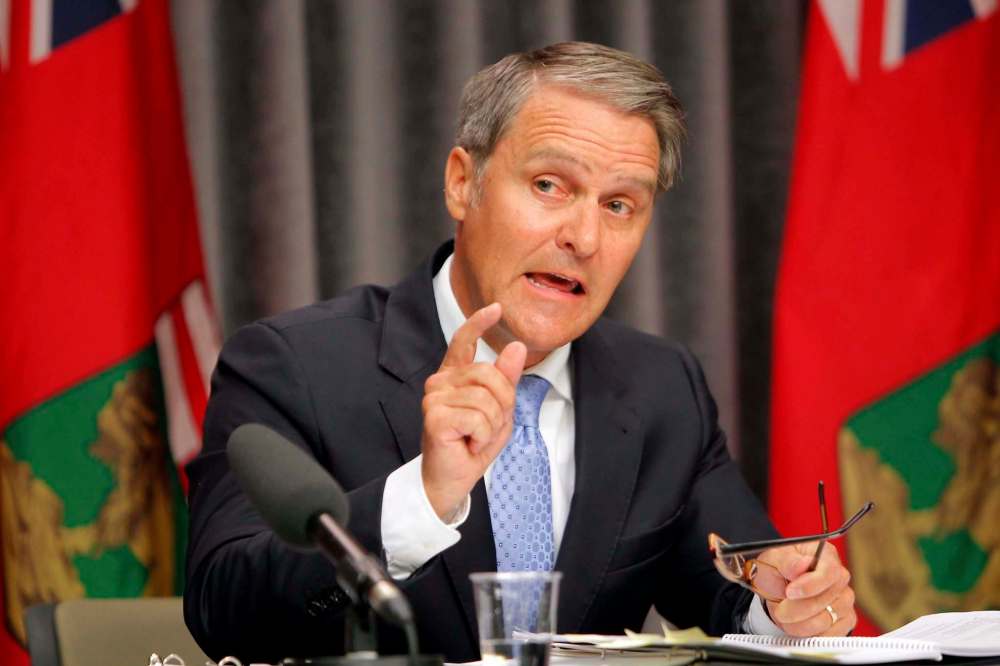 BORIS MINKEVICH / WINNIPEG FREE PRESS
Finance Minister Cameron Friesen says the province found a ‘horrendous’ amount of red tape in its operations — 906,824 regulatory requirements in 12,393 documents.