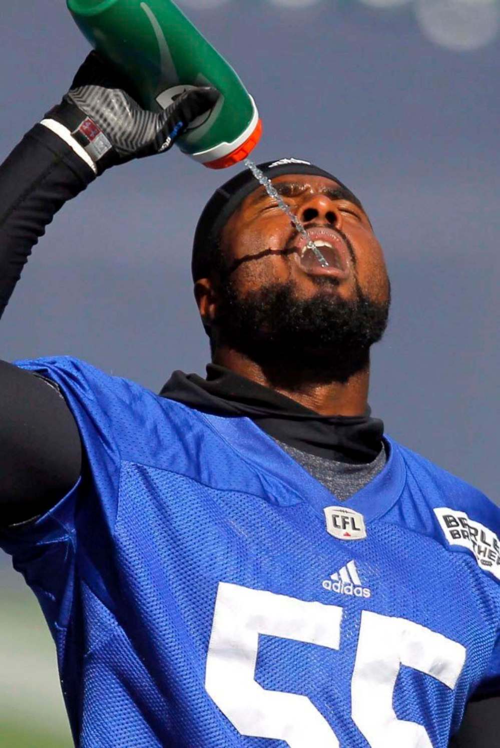 BORIS MINKEVICH / WINNIPEG FREE PRESS FILES
Jamaal Westerman will spend the remainder of the year off the field due to an injury he suffered in the Banjo Bowl.