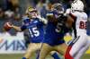 THE CANADIAN PRESS/John Woods
Winnipeg Blue Bombers quarterback Matt Nichols throws against the Ottawa Redblacks during the first Friday. Nichols gives the Bombers something they haven't had in a while – a consistent, reliable and healthy quarterback.