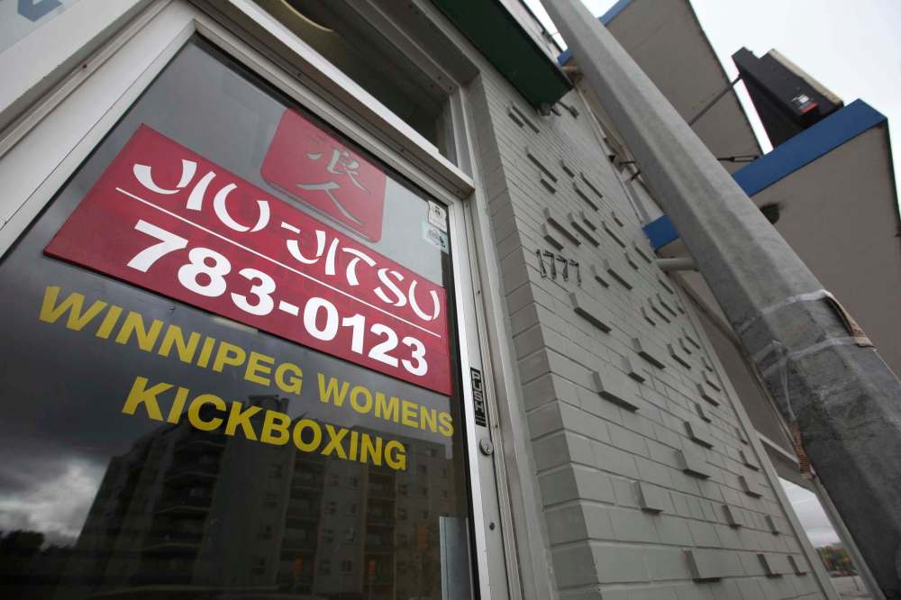 RUTH BONNEVILLE / WINNIPEG FREE PRESS
Ronin Ryu School of Martial Arts at 1777 Portage Ave.