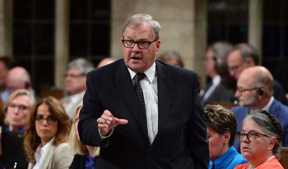Sean Kilpatrick / The Canadian Press
‘Food is at the heart of all communities,’ Agriculture Minister Lawrence MacAulay says.
