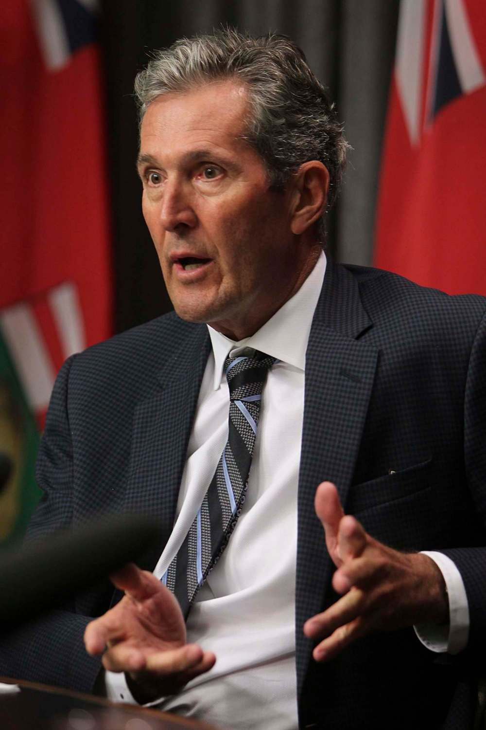 RUTH BONNEVILLE / WINNIPEG FREE PRESS FILES
Manitoba Premier Brian Pallister.