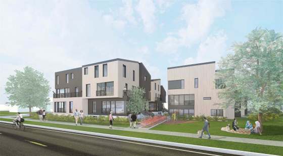 SvN ARCHITECTS + PLANNERSImmanuel United Church plans to add condo units behind its Golspie Street building