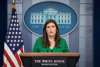 Carolyn Kaster / The Associated Press
White House Press Secretary Sarah Huckabee Sanders