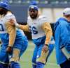 BORIS MINKEVICH / WINNIPEG FREE PRESS
Coaches say Stanley Bryant has worked hard to improve his game since he was acquired by the Blue Bombers in 2015.