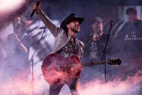 LIAM RICHARDS / CANADIAN PRESS FILES
Brett Kissel at the Canadian Country Music Association Awards in Saskatoon last month.