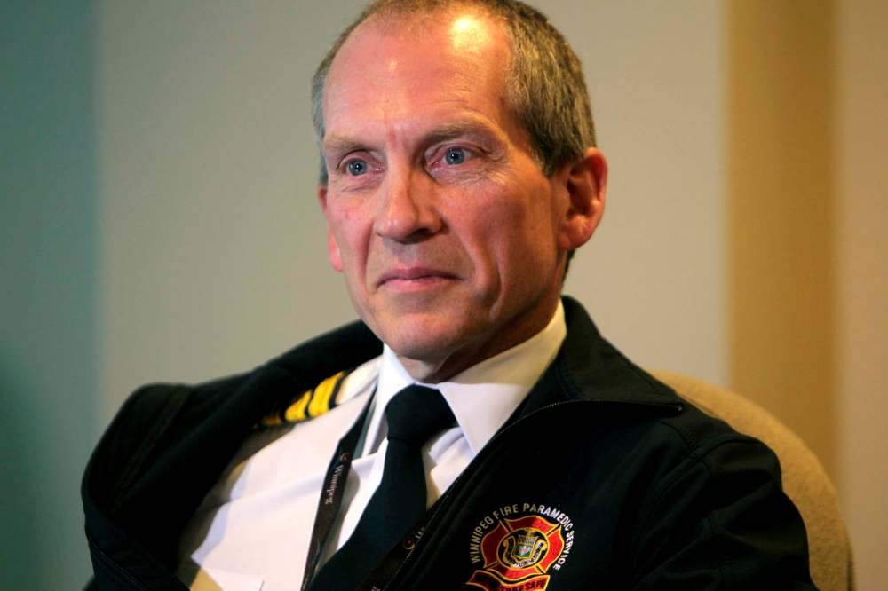 RUTH BONNEVILLE / WINNIPEG FREE PRESS FILES
Winnipeg Fire Paramedic Chief John Lane.