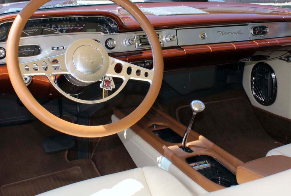 Inside, it has a custom-crafted interior that’s as plush as anything on the showroom floor today.