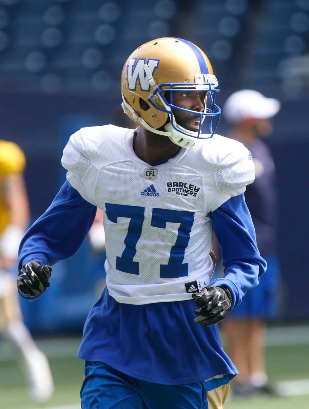 WAYNE GLOWACKI / WINNIPEG FREE PRESS FILES
Winnipeg Blue Bombers wide receiver L'Damian Washington.