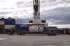 Submitted
The first tank of an emergency shipment of propane is taken off the MV Nunalik at the Port of Churchill, on Sunday, October 15, 2017, the day the ship arrived.