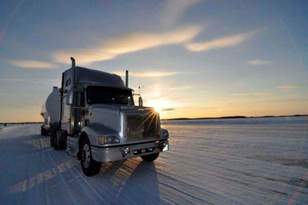 SUPPLIED
Polar Industries is creating a winter road to haul freight to Churchill.