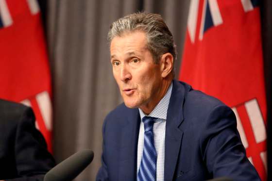 JUSTIN SAMANSKI-LANGILLE / WINNIPEG FREE PRESSPremier Brian Pallister