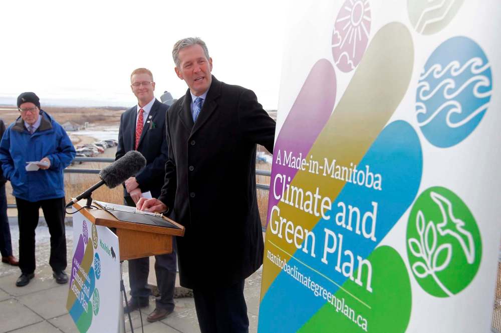 BORIS MINKEVICH / WINNIPEG FREE PRESS FILES
Premier Brian Pallister says his government’s climate plan is a ‘better alternative’ to Ottawa’s guidelines.